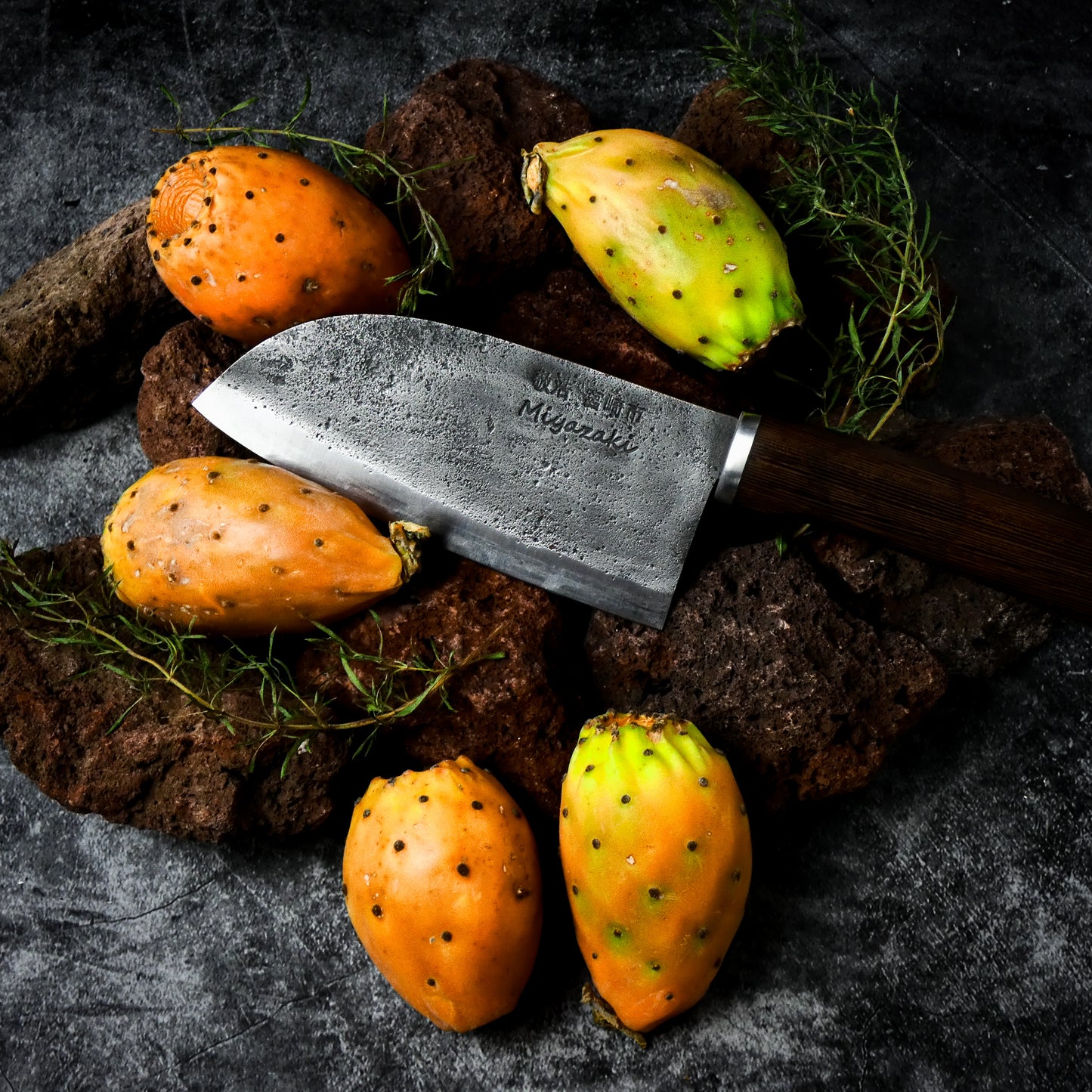 TAKAHIRO MIYAZAKI - Cleaver Chiisai (kleines Hackbeil), handgeschmiedet