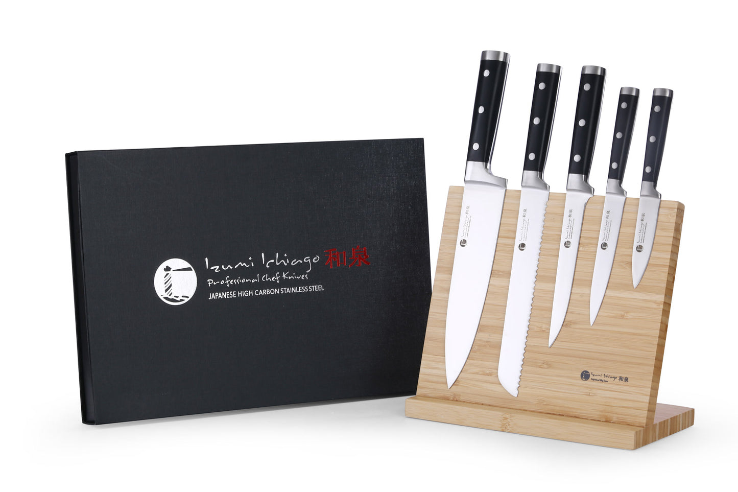 IZUMI ICHIAGO - 5-tlg. Chefmesser-Set "Professional Chef Knives"